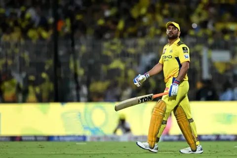 Dhoni retirement rumors CSK vs DC IPL 2025