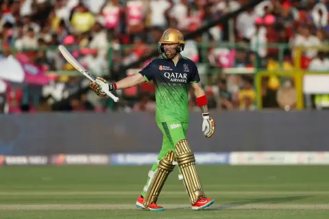 RR vs RCB 2025 RCB Green Jersey Impact