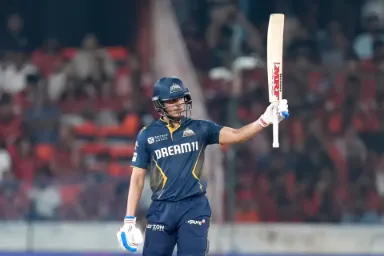 Shubman Gill fifty SRH vs GT IPL 2025